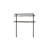 Modern Office Desk With Industrial Pipe Base And Rustic Oak Design Black & Writing Construction Style