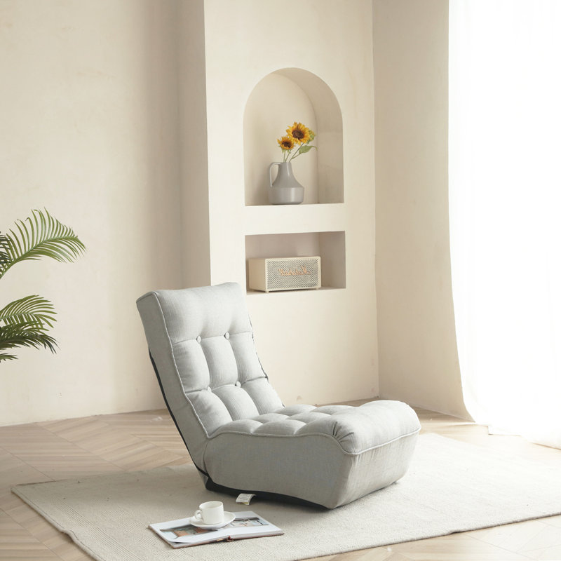 Single Sofa Reclining Chair Japanese Chair Lazy Sofa Tatami Balcony Reclining Chair Leisure Sofa Adjustable Chair