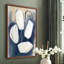 FLORAL Series DCCVII - reproduction encadrée de qualité supérieure - prête à être accrochée - aucun clou requis-602015431-602015448