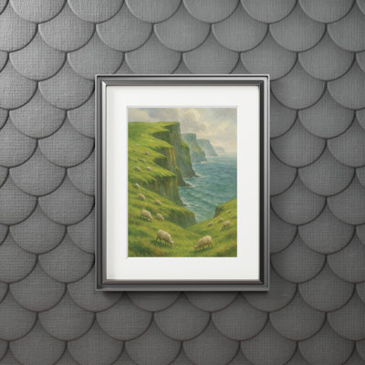 Posters Single Picture Frame Print