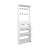 Shoe Cabinet  With 3 Doors 2 Drawers With Hanger,Large Space For Storage