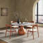 Ensembles de salle à manger modernes 5/7 pièces, buffets ronds préassemblés, buffet de cuisine avec plateau en pierre frittée et chaises rembourrées-893116340-978026446-978026480