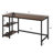 Wooden Computer Desk with Adjustable Shelf-1248003843-1248003840