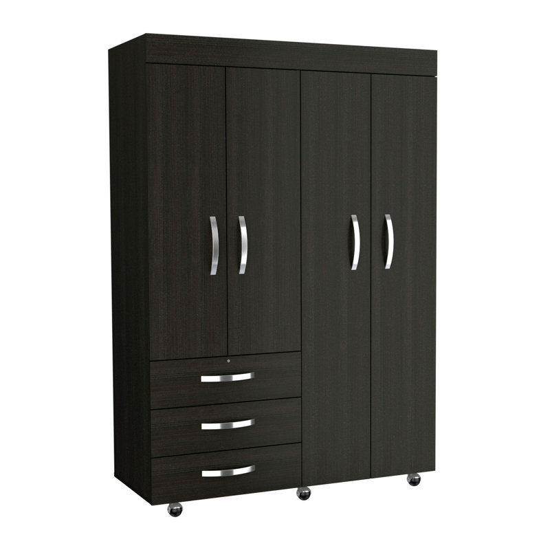 Armoire mobile en velours, chambre à coucher