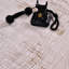 Tapis moderne / abstrait crème lavable à la machine antidérapant-106405468