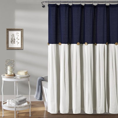 Ruya Polyester Blend Shower Curtain