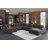 8-Person Chenille Sectional with Console and 2 Ottomans -1303107191
