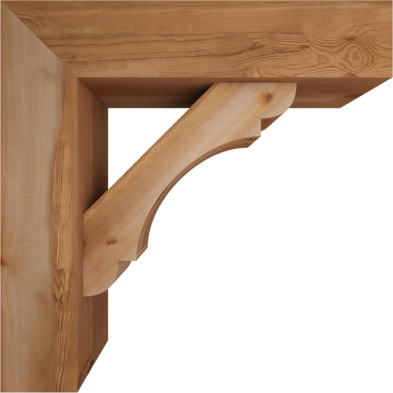 Support de bloc olympique avec entretoise décalée, 28 po x 28 po, Cèdre rouge occidental de l 7 1/2 po (lisse)