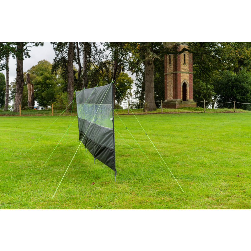 Dufort Dakota Fields Fabric Side Wall, Black/Grey/White