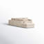 Canapé modulaire de 130 po avec repose-pieds Palla-82703785-118588343