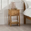 Ankur 144.5cm W Bedside Table