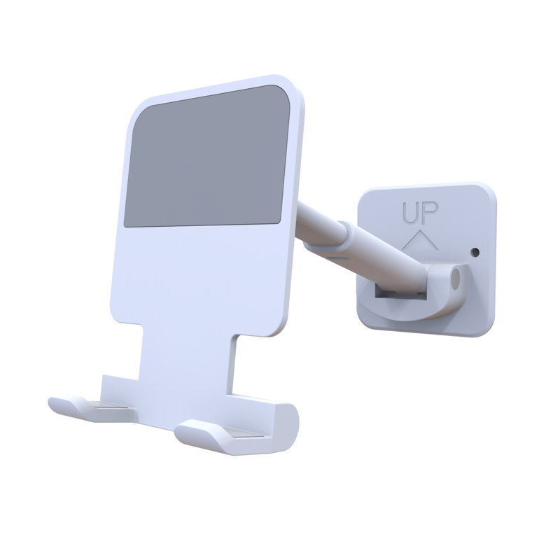 Wall Mount Cell Phone Tablet Extendable Adjust-able Cellphone Stand For Bathroom Shower Bedroom Kitchen