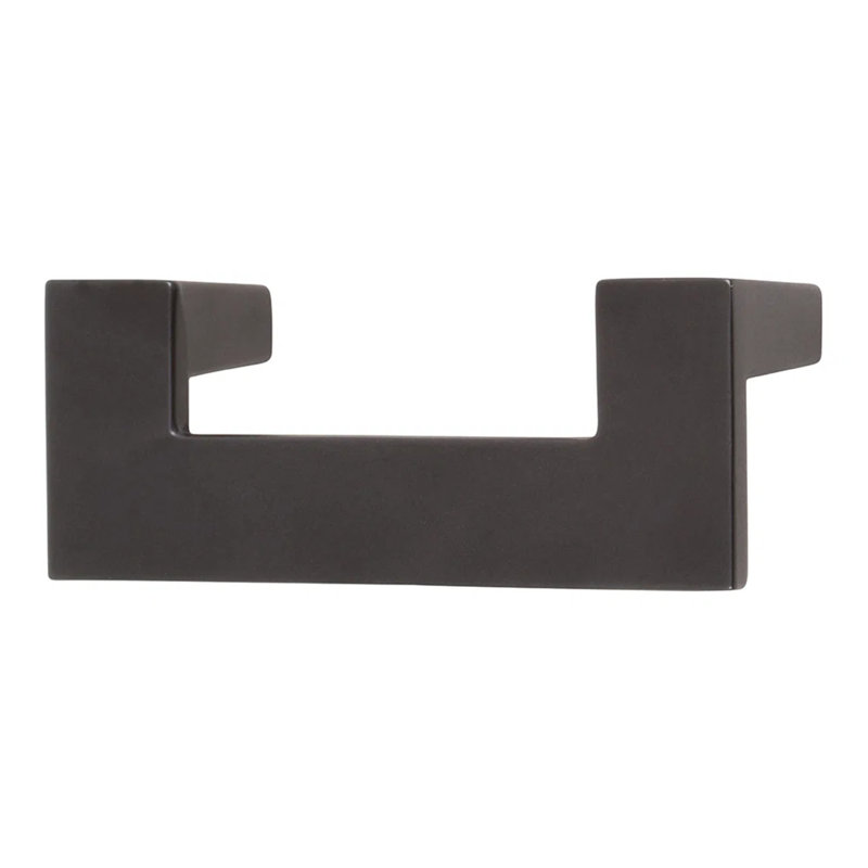 U-Turn 5.0625" Center to Center Bar Pull, Modern Bronze, 2 1/2"