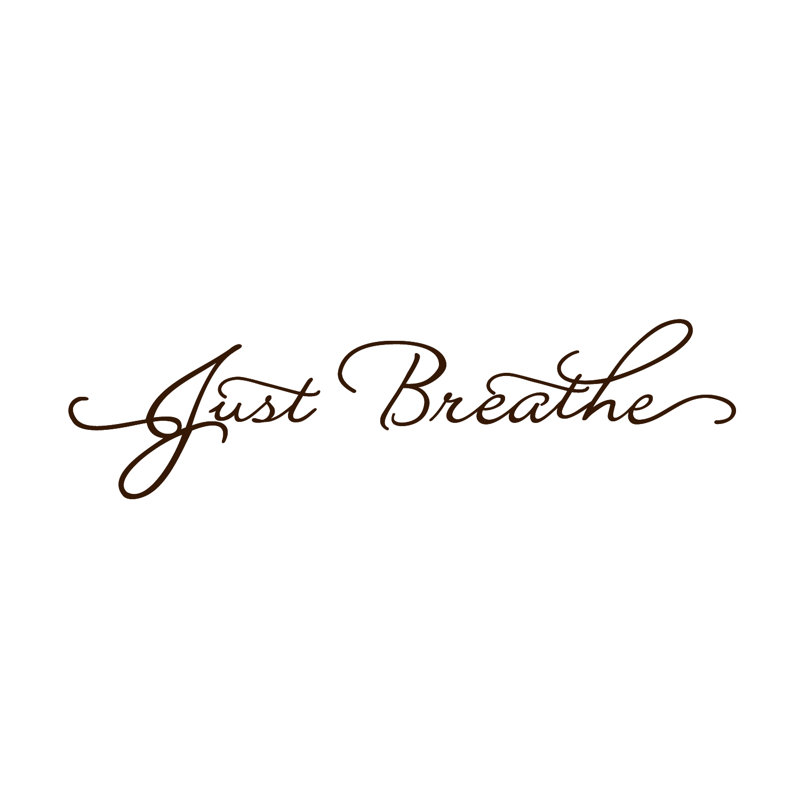 Text & Numbers Non-Wall Damaging Wall Decal, Chocolate