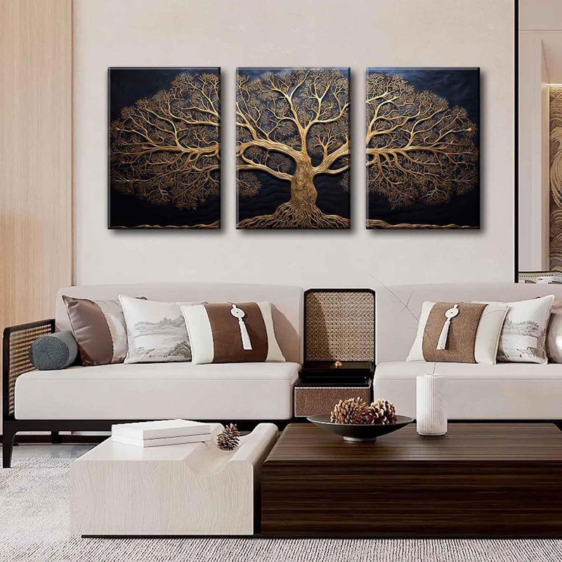 3 Piece Wrapped Canvas Print