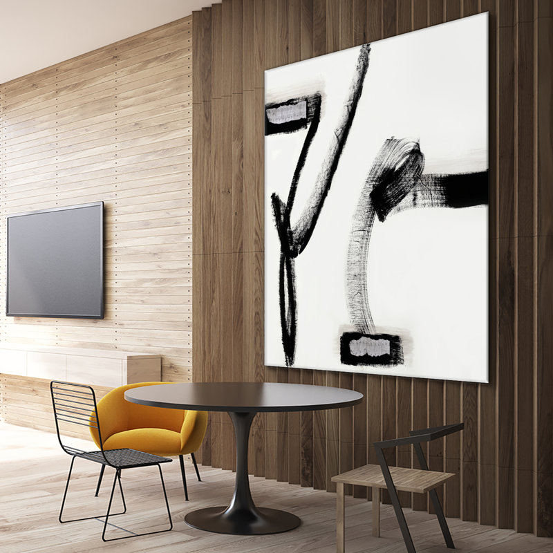 High Pitch Notes IV sur toile, H 54 po x l 54 po x P 1,5 po