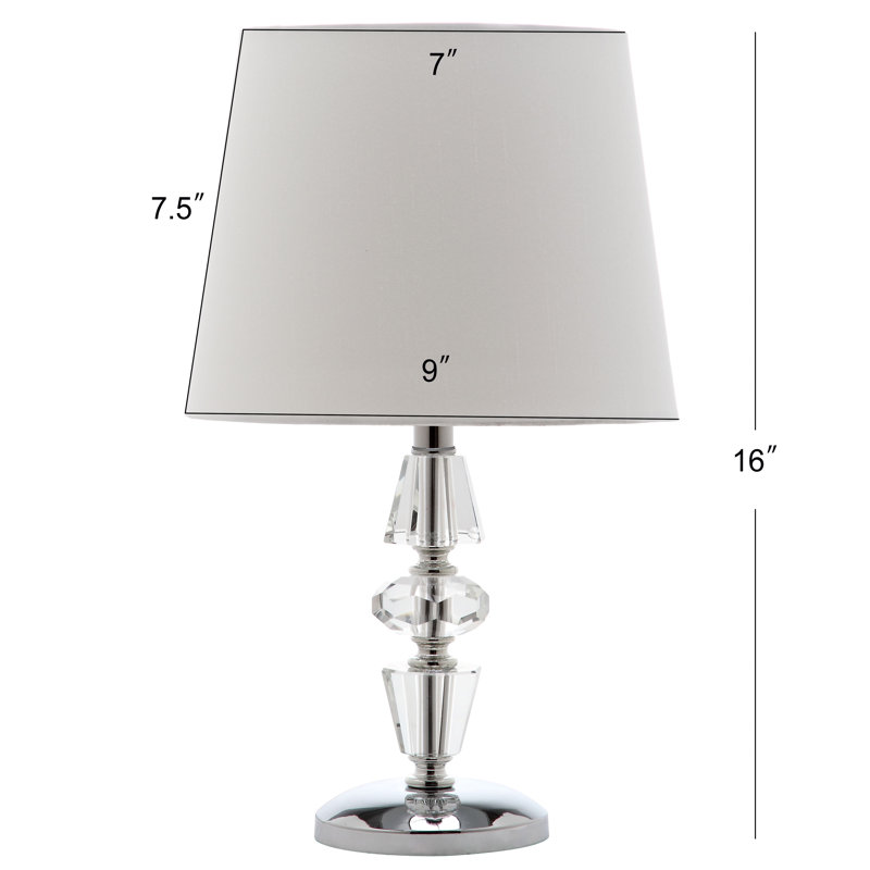 Ensemble de lampes de table à niveaux 16 po Cesarina, Blanc