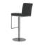 Rennerdale Swivel Upholstered and Faux Leather Adjustable Height Bar Stool-42253263