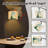 Arc Floor Lamp chinoiserie style peacock peonies golden Mughal Arch watercolor Floor Lamps with Remote LED Lights Adjustable Lamp Shades Tall Standing Lamps for Reading Office Living Room
