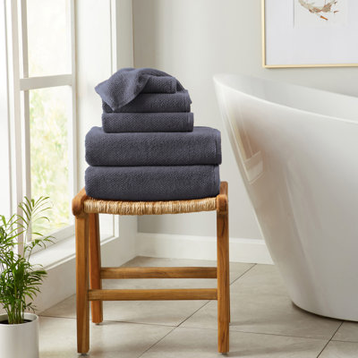 Drap de bain 100% coton texturé