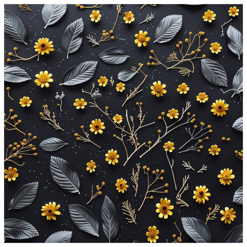 Housse de couette Floral, Grand lit