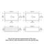 White Kitchen Sink - 33 X 18 X 10 Inch White Porcelain Ceramic Single Bowl Reversible Design Kitchen Sink