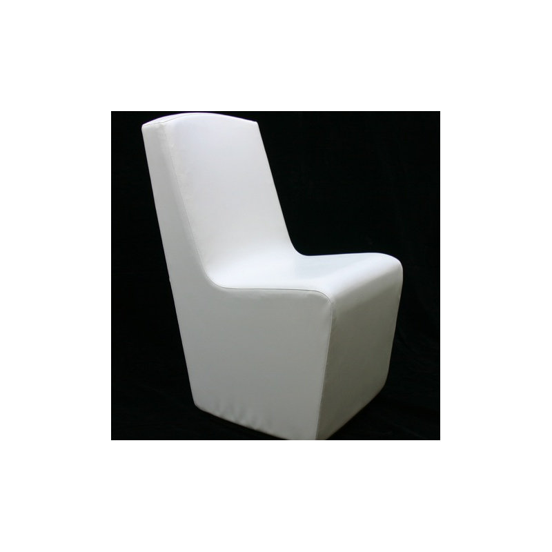 Upholstered Dining Chair, White