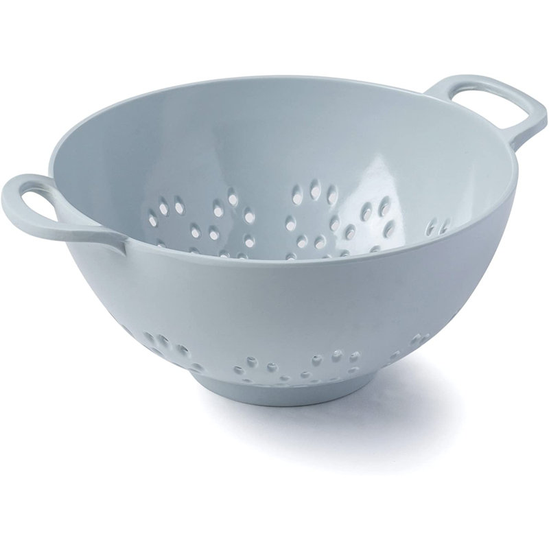Premium Melamine Colander, Small 15cm, Duck Egg Blue