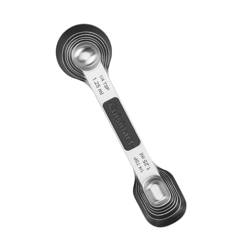 Ensemble de 6 cuillères à mesurer en acier inoxydable Cuisinart