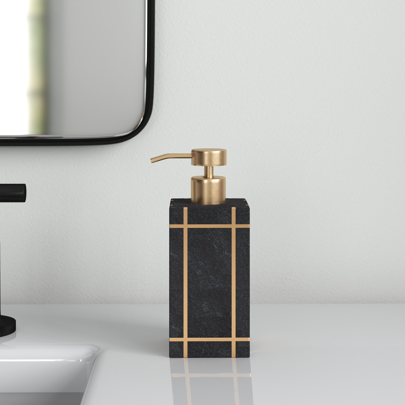 Orbay Marble Soap / Lotion Dispenser