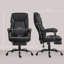 Fauteuil de direction avec repose-pieds HOMcom-919366383