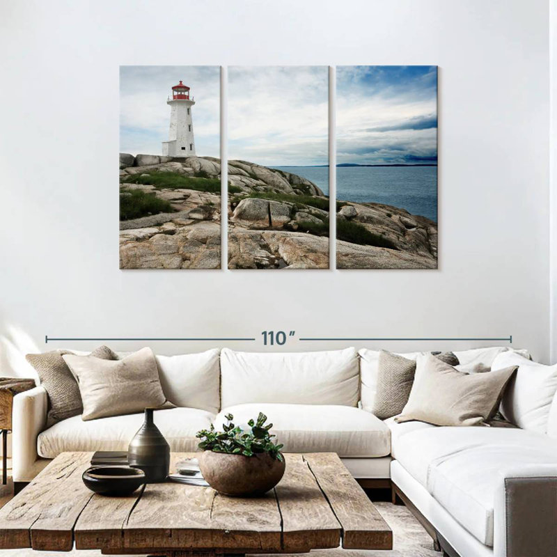 Phare Lilie à Peggy's Cove, H 48 po x l 74 po