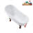 53.1'' x 25.6'' Soaking Acrylic Bathtub-72770162-90763179