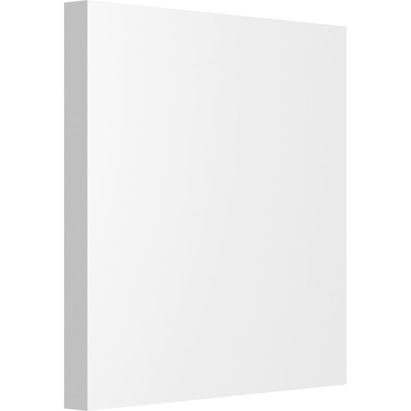 Standard Sedgwick Rosette with Square Edge, 6" H x 6" W x 0.5" D