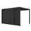 Louver Sliding Door for Pergola Accessory