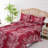 Foliage Microfiber Floral Sheet Set-197090171-197090169