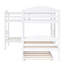 Lit simple en L avec lit gigogne