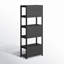Bibliothèque standard en bois massif H 77 po x l 31,5 po Versa-2027897686