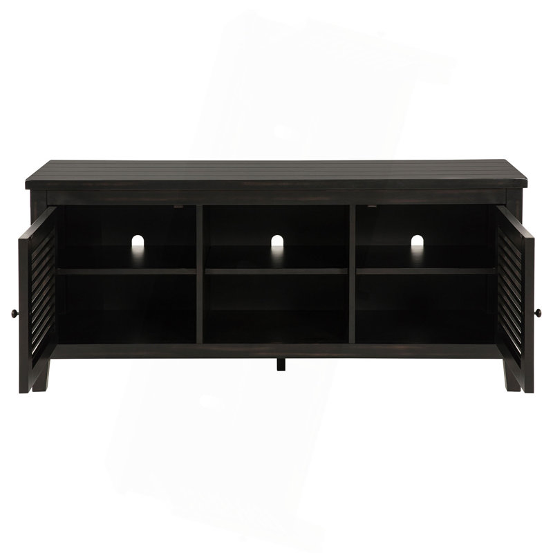 Sutter Distressed Java 2-Door TV Stand