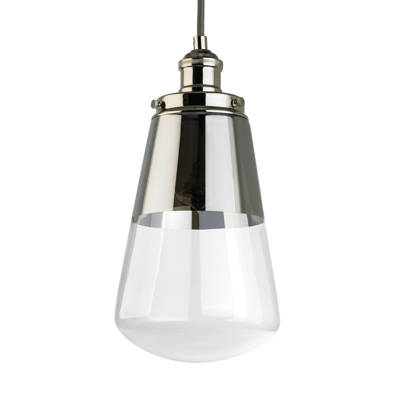 Jarne 1 - Light Single Pendant, Polished Nickel, Incandescent