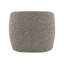 Fauteuil d'appoint en tweed brun et gris Livia