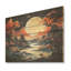 China Mountain And River Landscape Bliss II - China On Wood Print-533029181