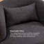 Fauteuil pivotant rembourré Bolton-2112903099