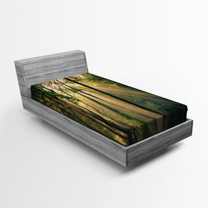 Drap-housse forêt, Drap-housse simple TG