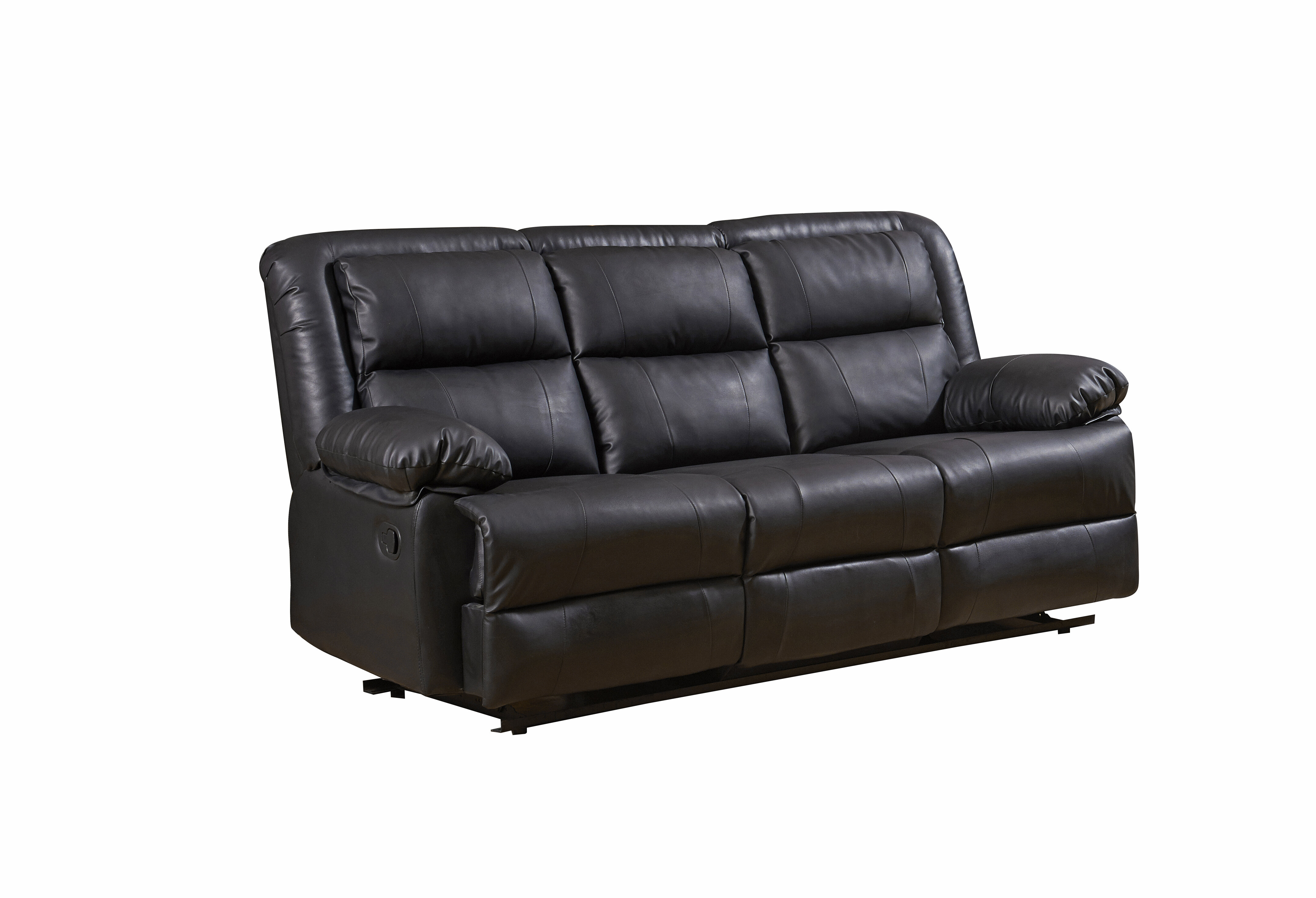 Red Barrel Studio® 82'' Faux Leather Reclining Sofa | Wayfair