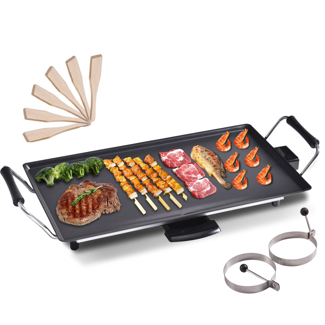Tomaso Electric Teppanyaki Barbecue Griddle