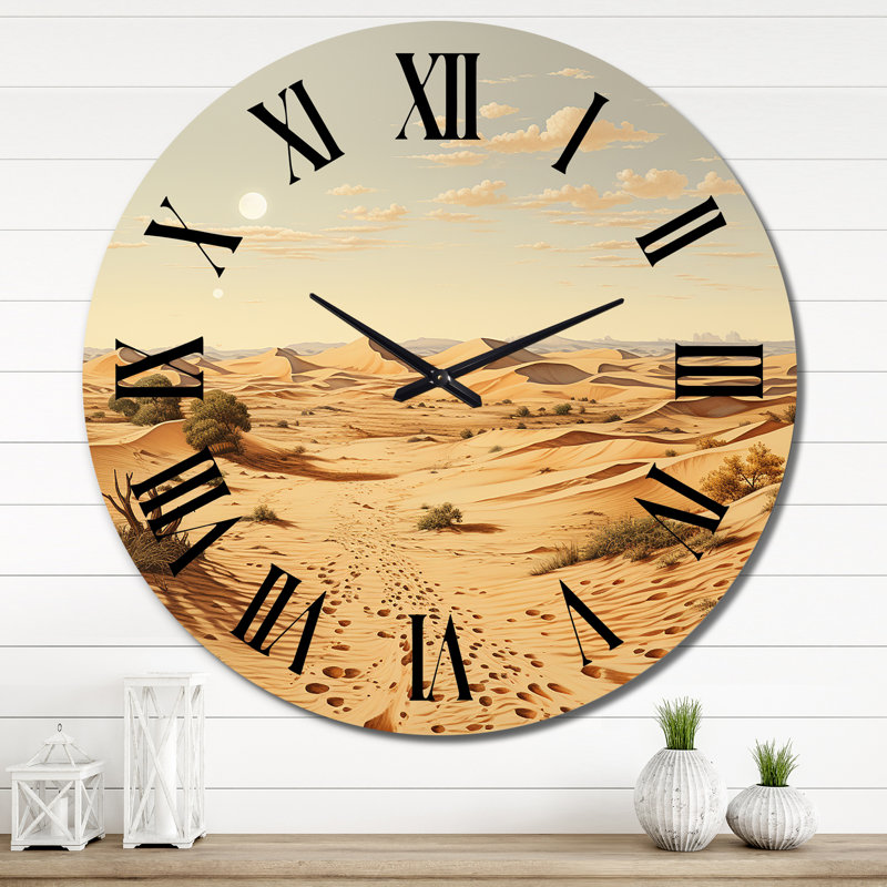 Horloge murale en métal, Très grand