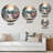 Garden Oasis III Wall Clock-93382349