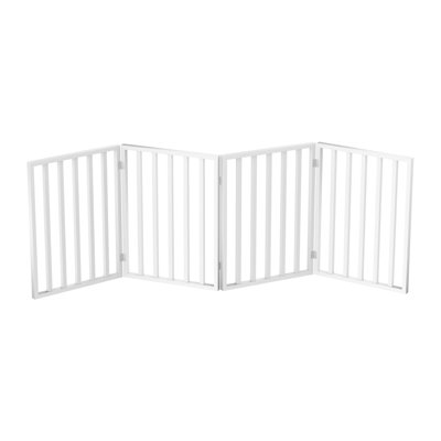 Wood Free Standing Pet Gate