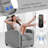 Modern Recliner Chair For Living Room With Push Back Mechanism, Lumbar Support And Massage Function - Ergonomic Wingback Design For Ultimate Comfort And Relaxation
